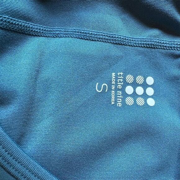 Title Nine Sleeveless Blue Activewear Dress Womens Size Small - Picture 5 of 10